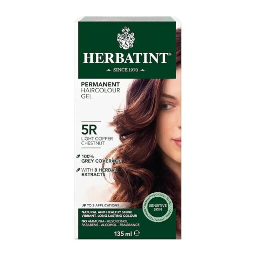 5R Light Copper Chestnut Permanent Hair Colour, 4 OZ