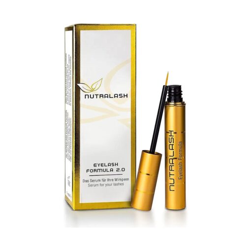 Nutralash Eyelash Formula 2.0 - Eyelash Serum for Longer Eyelashes in Just 6-8 Weeks I Lash Serum I Eyelash Growth Serum I Made in Germany I 1ml