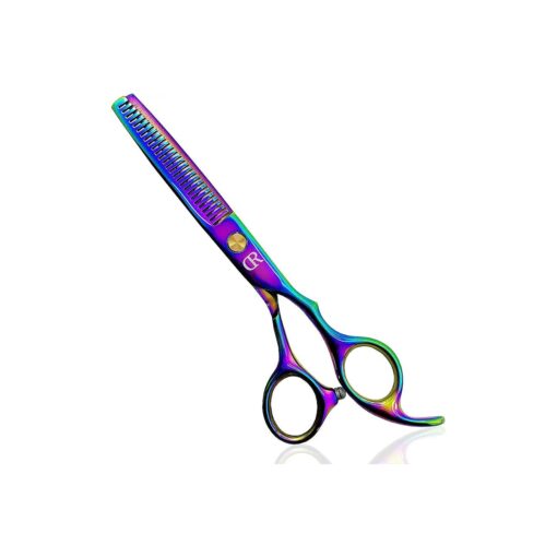 Professional Hair Thinning Shears 6 Inch Hair Cutting Teeth Scissors Hairdressing Texturizing Salon Shears Japanese 440c Stainless Steel Barber Haircut Scissors For Women/Men/kids