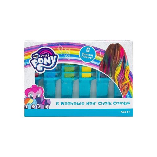 Hasbro My Little Pony Hair Chalk Combs 6 Pack Toy