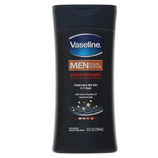 Vaseline Mens Extra Strength Lotion 10 Ounce ( 295ml ) ( 6 Pack )