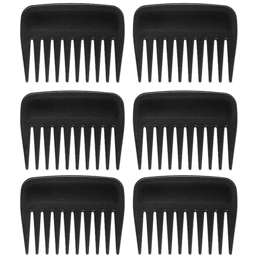 6 Piecess Palm Combs Pocket Mini Brush Palm Hair Brush Wide Tooth Detangling Combs Pocket Travel Combs for Men Women Curly hair