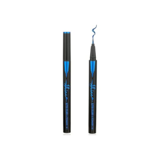 Blue Glitter Eyeliner Pencil, 1Pcs, Waterproof, Smudge-proof, Long Lasting, High Pigmented, Eyeshadow, 6 Shades Available