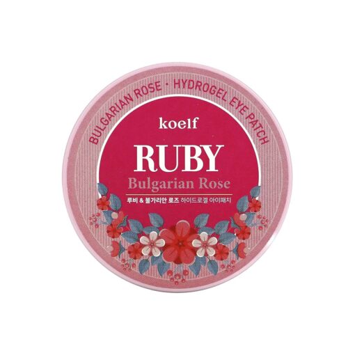 [ Koelf ] Ruby Bulgarian Rose Hydro Gel Eye Patch 60pcs/30pairs