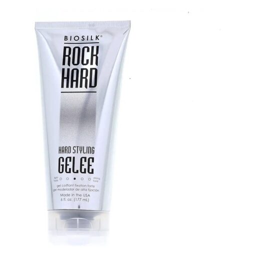 Biosilk Rock Hard Hair Styling Gelee 6 oz ( Pack of 5 )