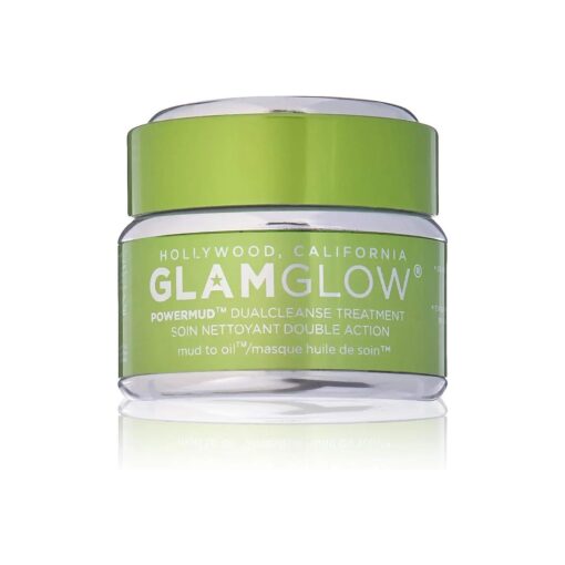 GLAMGLOW Power Mud Dual Cleanse Treatment, 1.7 Fluid Ounce