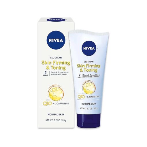 NIVEA Skin Firming & Toning Gel Cream, 6.7 Oz, Pack of 2