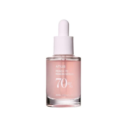 Anua Peach 70 Niacinamide Serum 30ml / brightening hydrating face serum/daily clean beauty ( 1.01 fl, oz, )