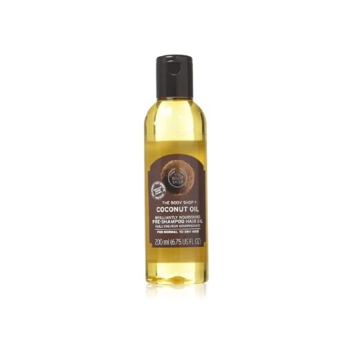 The Body Shop Coconut Oil Brilliantly Nourishing Pre-Shampoo Hair Oil, 6.75 Fluid Ounce