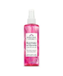 Heritage Products Rosewater And Glycerin - 8 Fl Oz