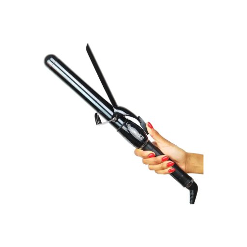 1.25 Inch Curling Iron with Clip - Professional 8" Extra Large Barrel for Big Long Hair | 1 1/4" 32mm Wide Thick Ceramic Curler Wand | Adjustable Temperature | Dual Voltage