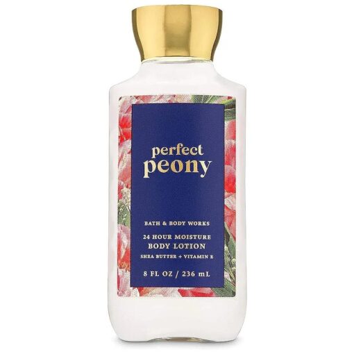 Bath and Body Works Perfect Peony Body Lotion 8 Ounce Full Size