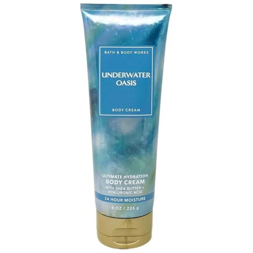 Bath and Body Works UNDERWATER OASIS Ultra Shea Body Cream 8 Ounce ( 2019 Edition )