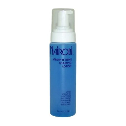 Nairobi Wrapp-It Shine Foaming Lotion, 8 Ounce