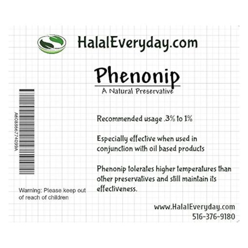 Phenonip 8oz - Preservative Used for Lotion, Cream, Lip Balm or Body Butter 8 Oz - Enough Preservative to Support Approximately 48 lbs, of prod