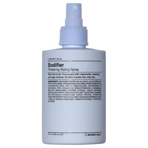 Blue Bodifier Thickening Spray with Vitamin B5 For Boosting Fine Hair, 8 Oz