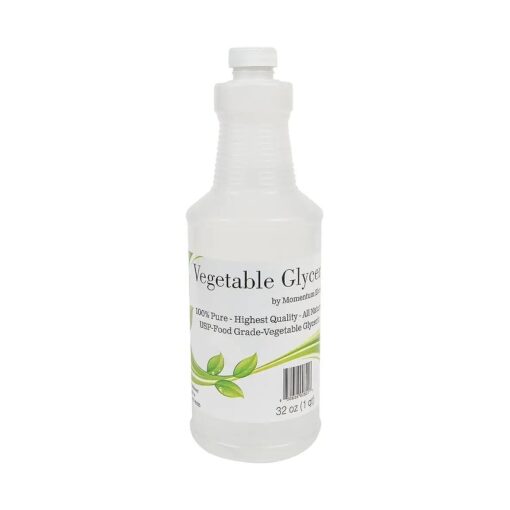 Vegetable Glycerin 99.8 % Pure - 1 Quart ( 32 oz ) USP Food Grade All Natural Premium Quality and Made in the USA