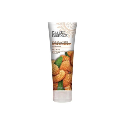 Desert Essence Hand and Body Lotion, Sweet Almond, 8 oz