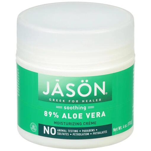 Soothing 89 % Aloe Vera Moisturizing Creme 4 oz