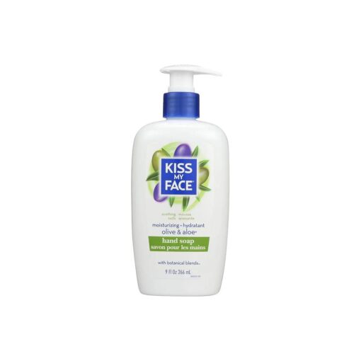 Kiss My Face Kiss my face moisturizing hand soap, olive & aloe 9 oz