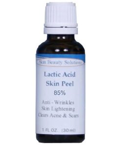 LACTIC Acid Peel 90 % Skin Chemical Peel- At Home Peel-Alpha Hydroxy ( AHA ) For Acne Scars, Skin Brightening, Wrinkles, Dry Skin, Age Spots, Uneven Skin Tone, Melasma, Clogged Pores, Blackheads ( 1oz )