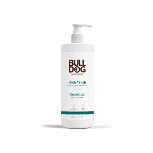 BULLDOG Mens Skincare and Grooming Body Wash, Coastline, 16.9 Fluid Ounce