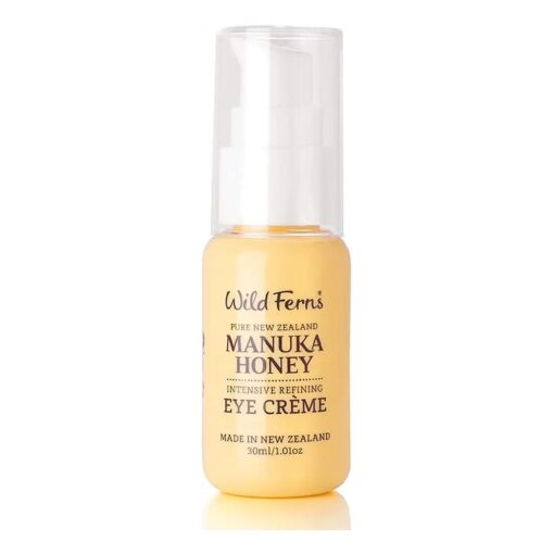 Wild Ferns Manuka Honey Intensive Refining Eye Creme, 92 % Natural, 30 milliliters