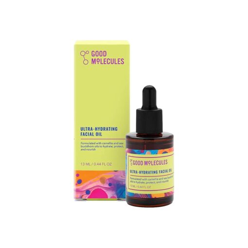 Good Molecules Ultra-Hydrating Facial Oil - Moisturizing, Facial Oil for Dewy Glow - Skincare for Face with Sea Buckthorn and Camellia Oil