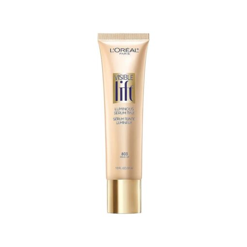 L'Oreal Paris Cosmetics Visible Lift Luminous Serum Tint, Gold, 1 Fluid Ounce