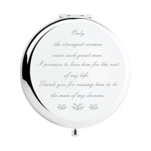 Mother of The Groom Gifts from Bride, Wedding Keepsake Gift, Great Gifts Present for Mom Mommy Mother ( Silver, Mother of The Groom )