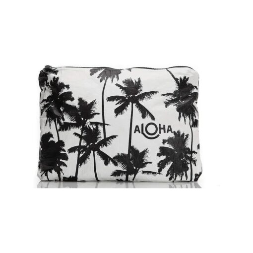 ALOHA Collection Mid Pouch | Lightweight, Packable, and Splash-Proof Makeup Pouch | Easy to Clean