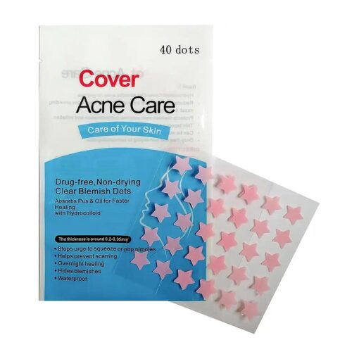 Acne Pimple Patch, Hydrocolloid Pimple Patches for Face, Zit Patch, Acne Dots, Clear Acne Stickers ( 2 Pack )