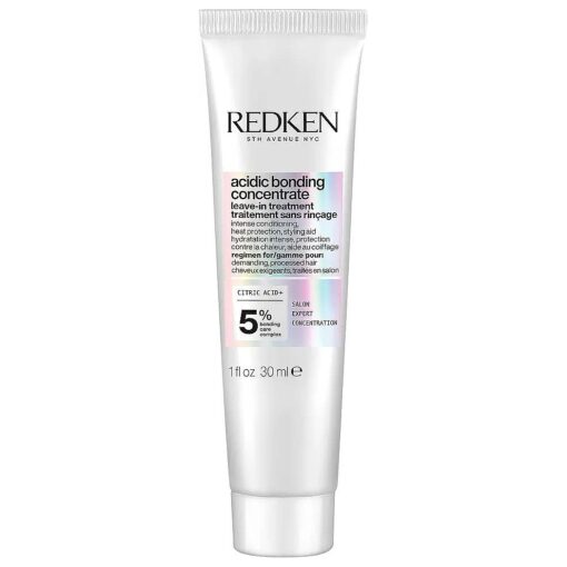 Redken Bonding Leave In Conditioner for Damaged Hair | Acidic Bonding Concentrate | Leave In Hair Repair Treatment | Strengthens Weak Hair | Safe for Color-Treated Hair & All Hair Types