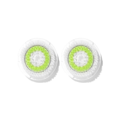 2 PACK Acne Compatible Replacement Facial Cleansing Brush Heads Replacements For Acne Prone Skin and Clogged Pores