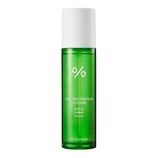 The Mildest Tea Tree ToneriEffective Repairing Acne TreatmentiKorean Skin Care Contains Tea tree 70 % Extract, Aloe Vera, AHAiLight Weight Watery Texture without sticknessiDr.Ceuracle