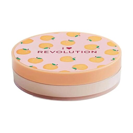 Makeup Revolution Loose Baking Powder, Peach, for Medium to Dark Skin Tones, Balances Skin Tone & Banishes Shine, Matte Finish, Vegan & Cruelty-Free, 0.15 Oz