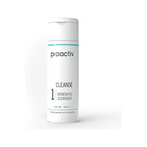 Proactiv Acne Cleanser - Benzoyl Peroxide Face Wash and Acne Treatment - Daily Facial Cleanser and Hyularonic Acid Moisturizer with Exfoliating Beads - 60 Day Supply, 4 Oz