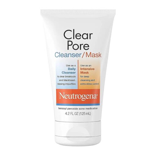 Neutrogena Clear Pore Cleanser/Mask 4.20 oz ( Pack of 2 )