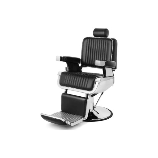 Barber Chair Reclining Hydraulic Barber Chairs Heavy Duty Styling Chairs for Salon Chair Tattoo Chair Beauty Equipment ( Black )