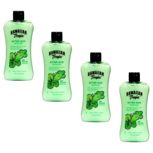 Lime Coolada After Sun Moisturizer 16 oz ( Pack of 4 )