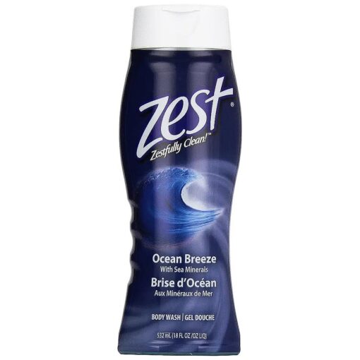 Zest Moisturizing Body Wash, Ocean Energy, 18 oz