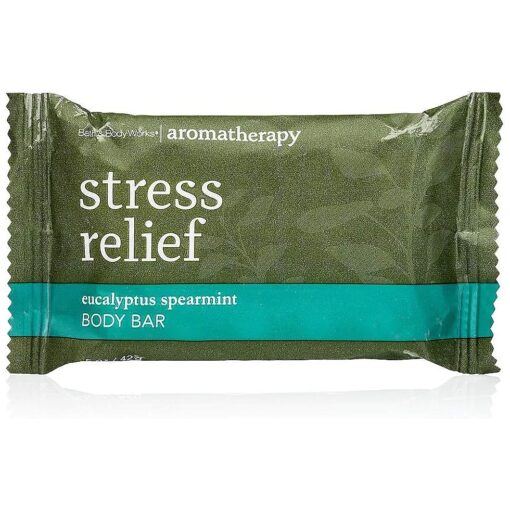 Stress Relief Aromatherapy Eucalyptus Spearmint Body Bar-1.5oz- Travel Size Soap Lot of 10