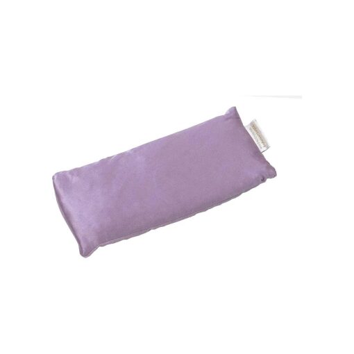 Dreamtime Eye Pillow Relaxation Mask for Yoga, Meditation, and Sleep with Aromatherapy, Microwave or Freeze, Lavender Velvet