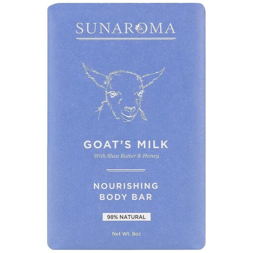 SUNAROMA Goat 's Milk Soap, 6 Count