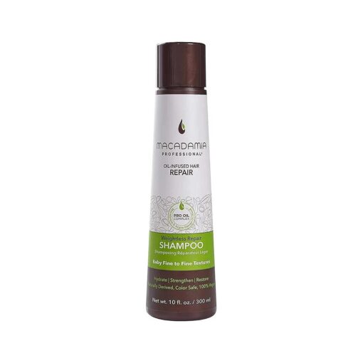 Macadamia Professional Hair Care Sulfate - Paraben Repair Hair Shampoo, Sheer Pecan, 10 Fl Oz