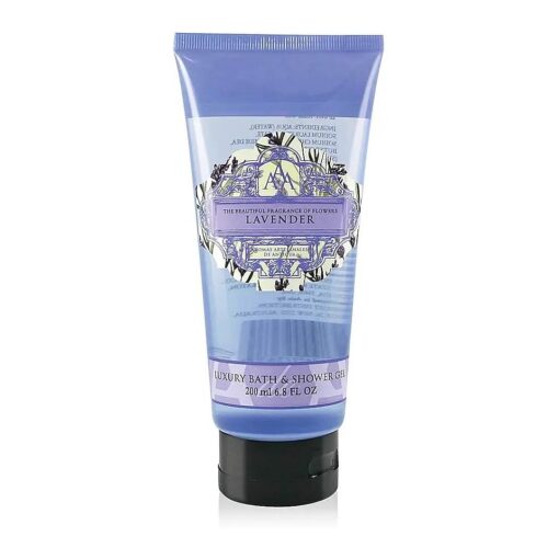 AAA Floral - Lavender, Luxury Bath & Shower Gel, Enriched with Shea Butter - 200 ml, 6.8 Fl Oz