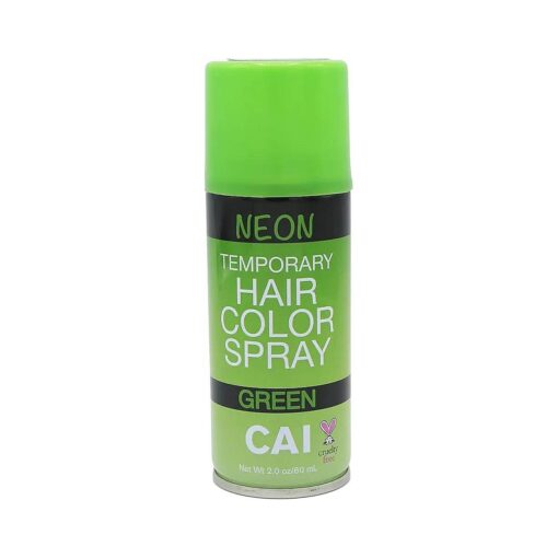 CAI BEAUTY NYC Hair and Body Glitter Spray ( Neon Green )