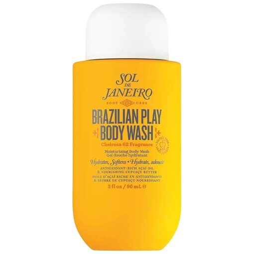 SOL DE JANERIO Brazilian Play Gel Wash Bottle Body Moisturizing Cream Gel