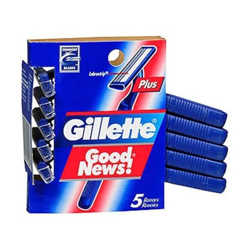 Gillette Sensor2 Disposable Razor- 5 Ct, Pack of 3