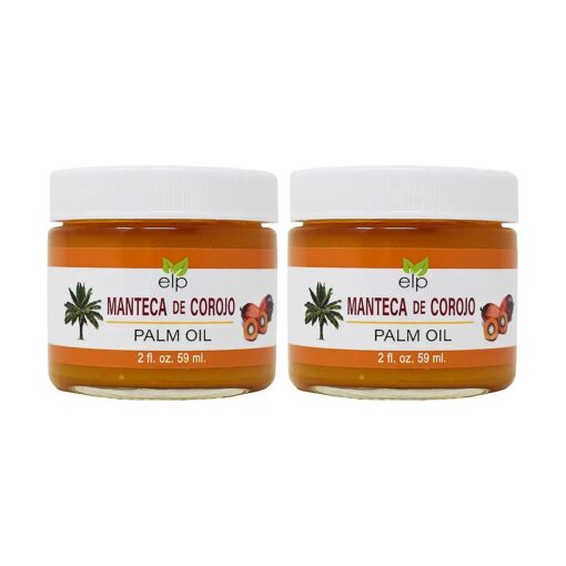 ELP ESSENTIAL Palm Oil Manteca De Corojo 2 Oz Chanty Pack 2